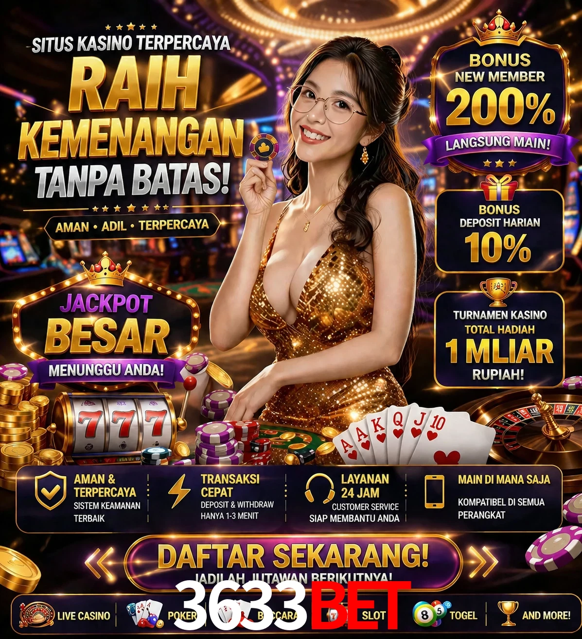 Roleta e blackjack 3633bet